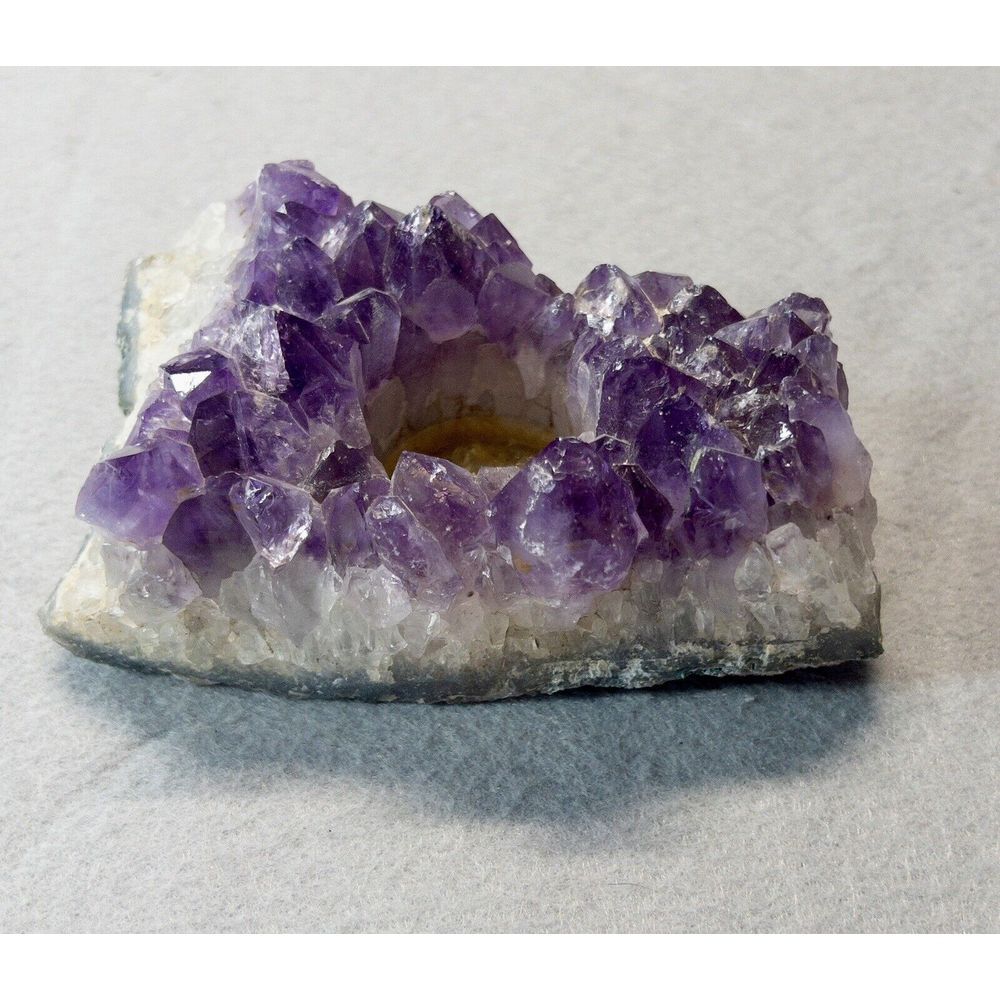 Amethyst Geode Tea Light Crystal - Picture 2 of 8